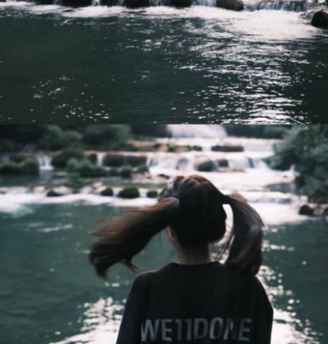 watching the water