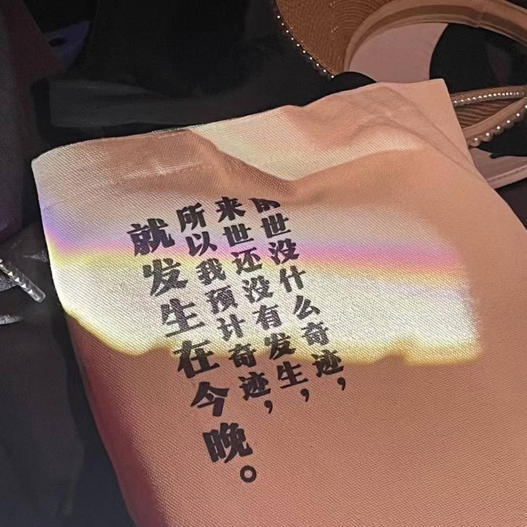 tote bag —
